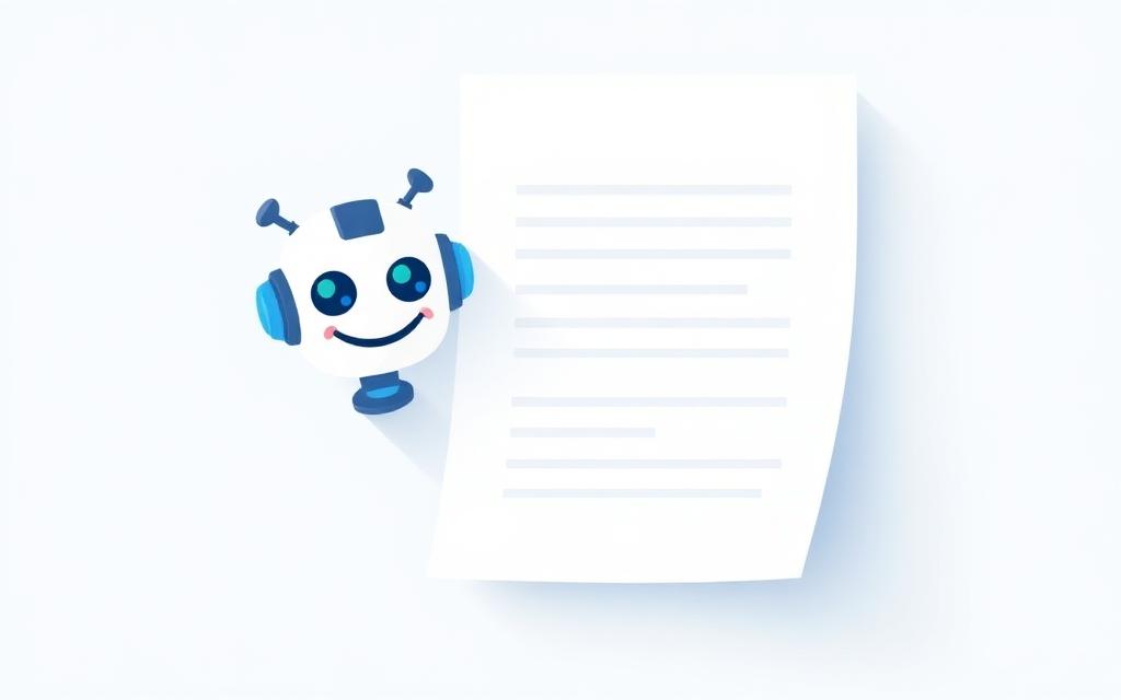 AI assisting with professional letters